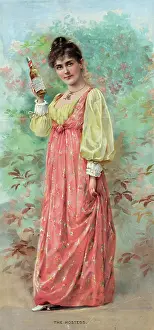 C1892: The hostess (Budweiser lager bier)