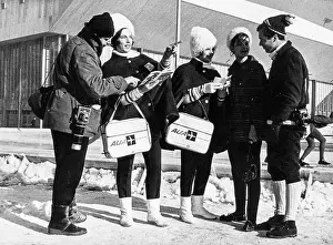 Scrip: Hostesses at 1964 Winter Olympics