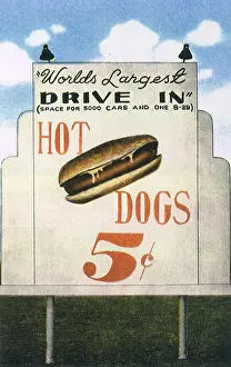 Patrons: Hot Dog Billboard