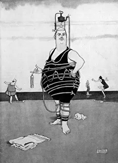 Convoluted: Hot Dog by William Heath Robinson
