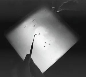 Think: Hot radioactive particles found in human lungs, 1992