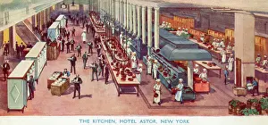 Kitchens: Hotel Astor, New York