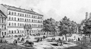 Bayerischer: Hotel Bayerischer Hof in Munich, 1850