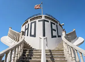 Concrete: Hotel Belvedere du Rayon Vert, Cerbere, Pyrenees-Orientales