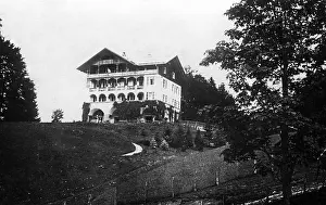 Spacious: Hotel in Berchtesgaden, 1918