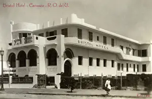 Balconies: Hotel Bristol, Carrasco, Montevideo, Uruguay, South America