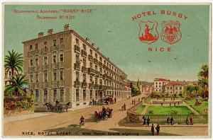 Busby: Hotel Busby, Nice, France - complete with tennis courts