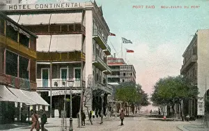 Suez: Hotel Continental in Port Said, Egypt