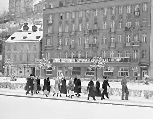 Vinatge: Hotel - Czechoslovakia 1950