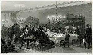 Waiters: Hotel des Princes, Paris 1840
