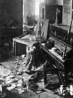 Safe: A hotel devastated after the Polish uprising in Upper Silesi