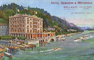 Bellagio: Hotel Genazzini & Metropole, Bellagio, Lake Como, Italy