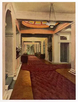 Skylight: HOTEL HALLWAY 1920S