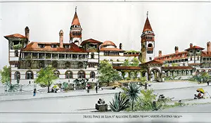 Ponce: Hotel Ponce De Leon, St Austine, Florida, America