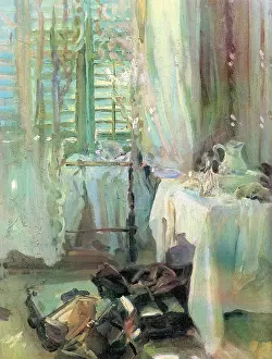 Ewer: A Hotel Room, by John Singer Sargent