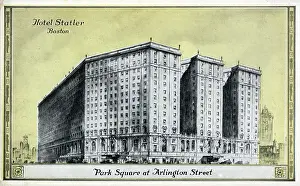 Arlington: Hotel Statler, Boston, Massachusetts, USA - Park Square