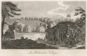 Khoikhoi: HOTTENTOT VILLAGE 1806