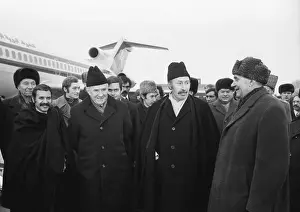 Algerian: Houari Boumedienne visits Moscow