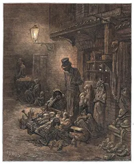 Houndsditch: Houdsditch - Slums - 1870
