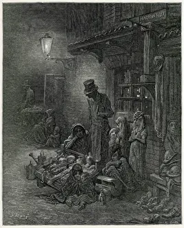 Houndsditch: Houdsditch - Slums - 1870
