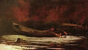 Winslow: Hound and Hunter, by Winslow Homer