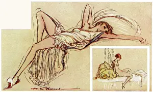 In Her Hours of Dainty Ease, by A. K. MacDonald 1931