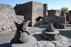 Bakeries: House of the Baker, Pompeii, Italy