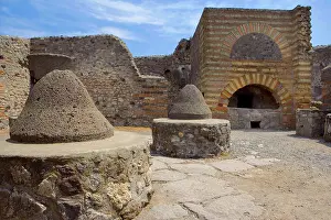 Bakeries: House of the Baker, Pompeii, Italy