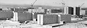 Bratsk: House building in Bratsk, 1978