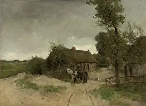 Impressionistic: House on the Dirt Road