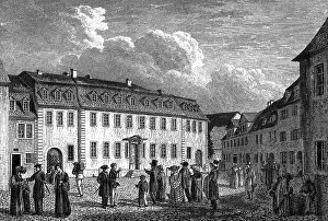 Literat: House of Goethe on the Frauenplan in Weimar