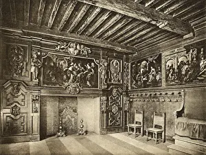 Gand: House interior, Chicken Market, Gand (Ghent), Belgium