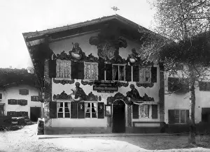Garmisch: House of Karl Seitz in Mittenwald, 1922