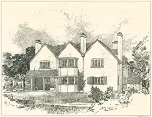 Roughcast: House In Kent, Garden Front