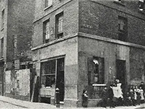 Slums: House to Let, Chapel Street, Spitalfields, East London