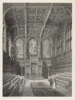Debating: The House of Lords, circa 1860