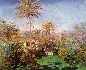 Dappled: House Among the Palms, by Monet