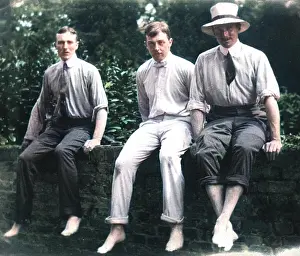 The Linda Etchart Lantern Slide Collection: House party at The Mill