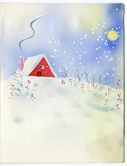 Schermele: House in the snow