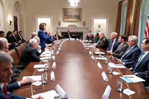 Impeachment: House Speaker Nancy Pelosi stood up to leave