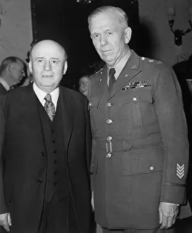 Texans: House Speaker Sam Rayburn, with General ?