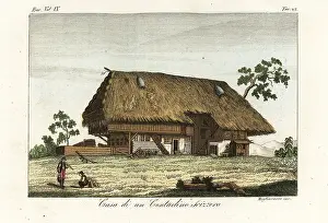 Vaud: House of a Swiss farmer