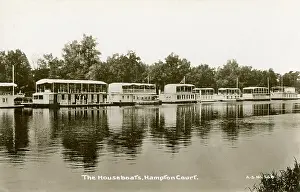 Houseboat: Houseboats at Hampton Court