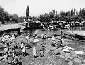 Kashmir: Houseboats at Srinagar