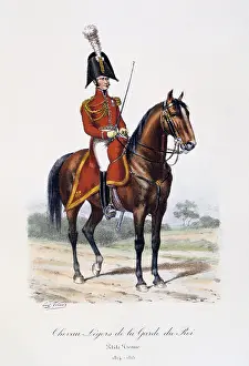 Titeux: Household Cavalry, 1814-1815. From Histoire