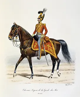 Titeux: Household Cavalry, 1814-1815. From Histoire