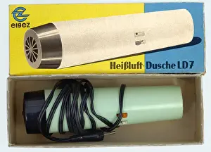 Boxed: household, household appliance, hair dryer, Heissluft