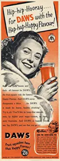 Squash: household hygiene adverts - daws, fruit squash