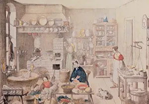 Kitchenware: household, kitchen and kitchenware, Biedermeier