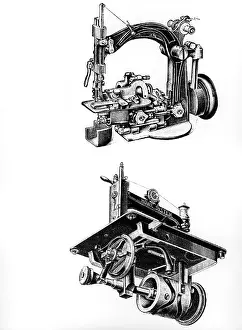 Technic: household, sewing, sewing machines by E. Bottcher